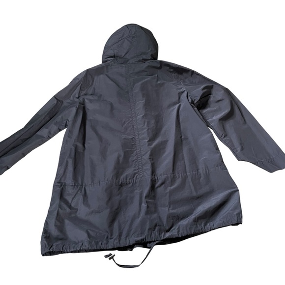 Eileen Fisher Dark Gray Zip Up Jacket Utility Size M Women - Picture 3 of 12